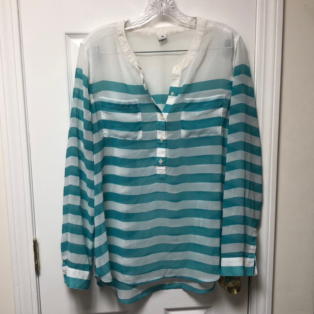 Old Navy Striped Blouse